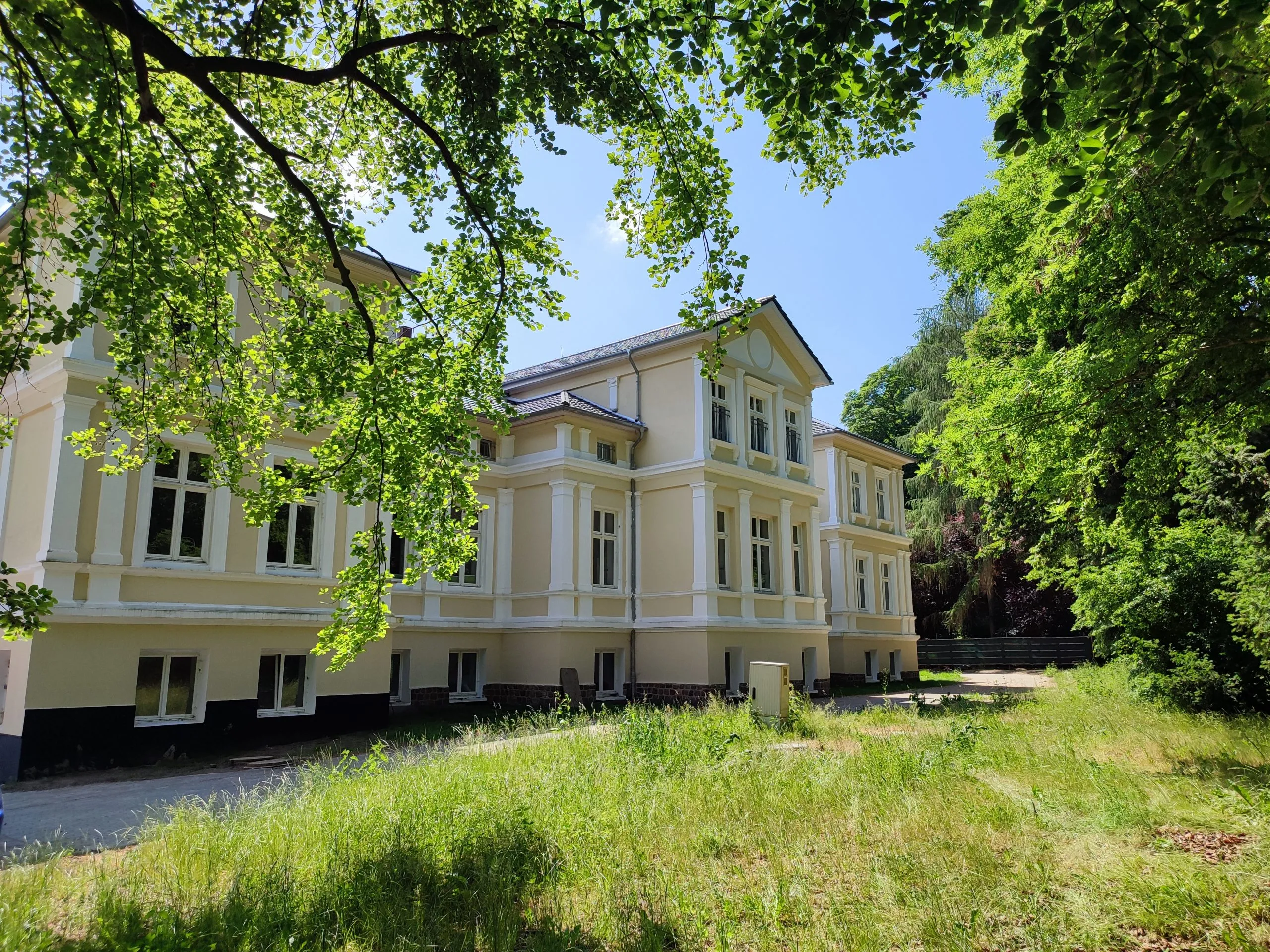 Schloss von der Parkseite